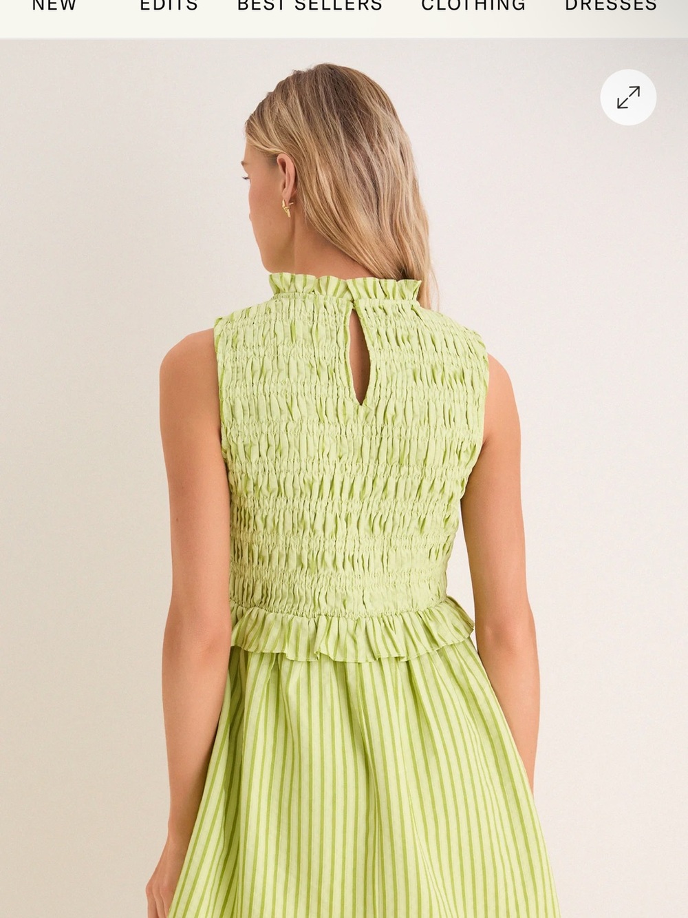 TUCKERNUCK Margarita Stripe Seaton Mini Dress small - Picture 3 of 6